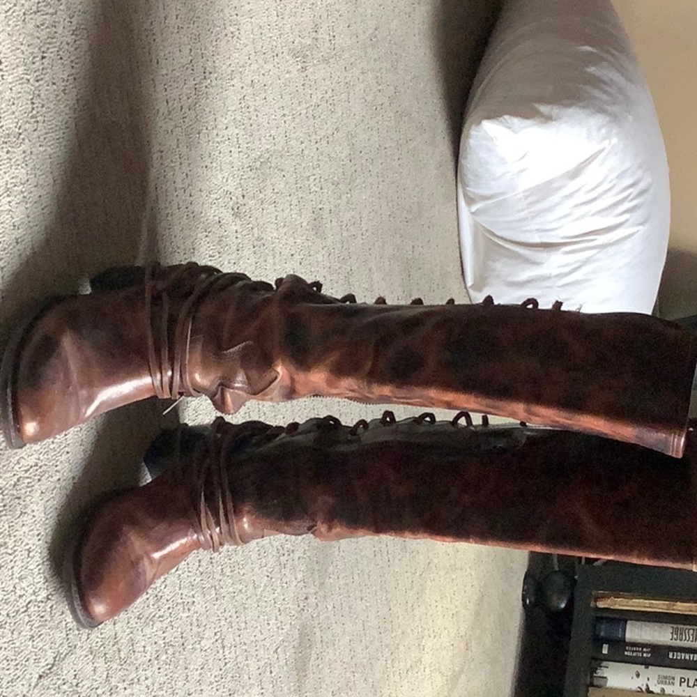 Freebird Coal distressed boots.